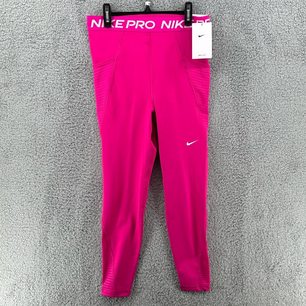 Nike Pro High Waist Rise Full Length Women’s Sz Medium New!